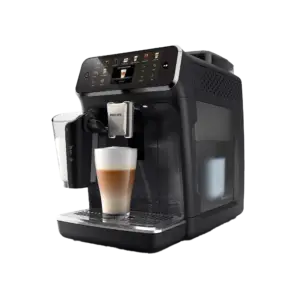 فيليبس ماكينة قهوة أوتوماتيكية لاتيه جو 5500، 20 مشروباً، أسود