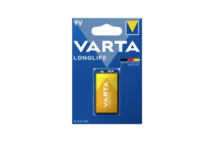 بطاريات فارتا لونغ لايف 9V Varta Batteries Longlife 9V