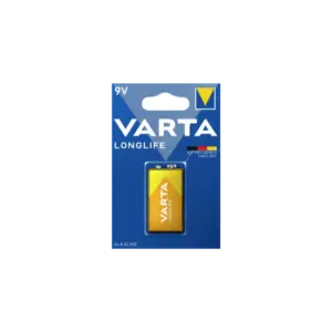 بطاريات فارتا لونغ لايف 9V Varta Batteries Longlife 9V
