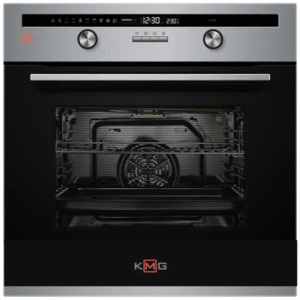 فرن مدمج kmg السعة 70 لتر, 10 وظائف, 3200 واط سلفر