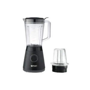 خلاط 600 واط، سعة 1.5 لتر، أسود ترست