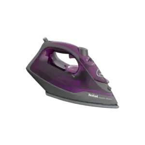 مكواة بخار إكسبريس مكواة بخار 2600 واط 270 مل قاعدة سيراميك أرجوانية مضادة للترسبات FV2843M0 من تيفال