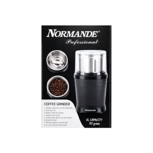 مطحنة بن وبهار من نورمندي 80غم قوة 200 واط