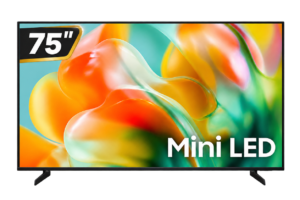 تلفزيون سامسونج 75 بوصة Mini LED ذكي بدقة 4K - UE75M80HAUXIL - (معالج NQ4 AI Gen2، معدل تحديث 144 هرتز، 75' Mini LED M80H 4K Samsung Vision AI Smart TV (2026)